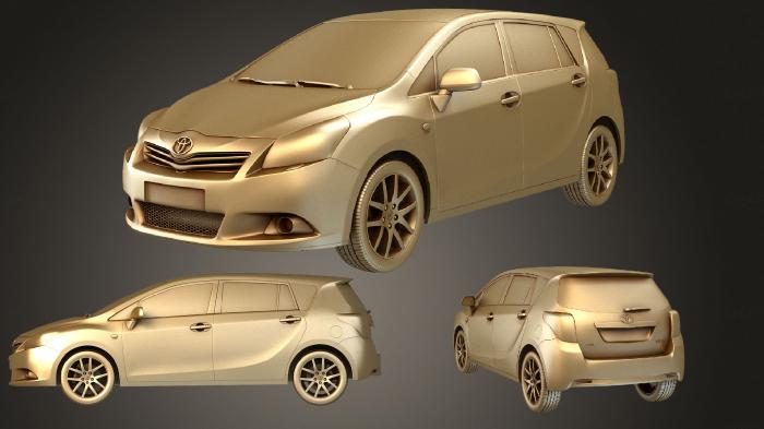 نموذج ثلاثي الأبعاد لآلة CNC السيارات والنقل تويوتا فيرسو 2012